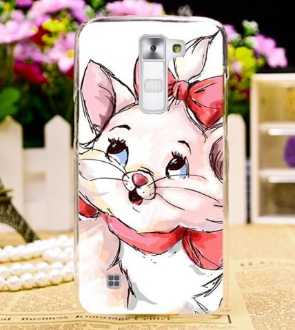

Эксклюзивный чехол с принтом для LG K7 x210 Кошечка, Разные цвета