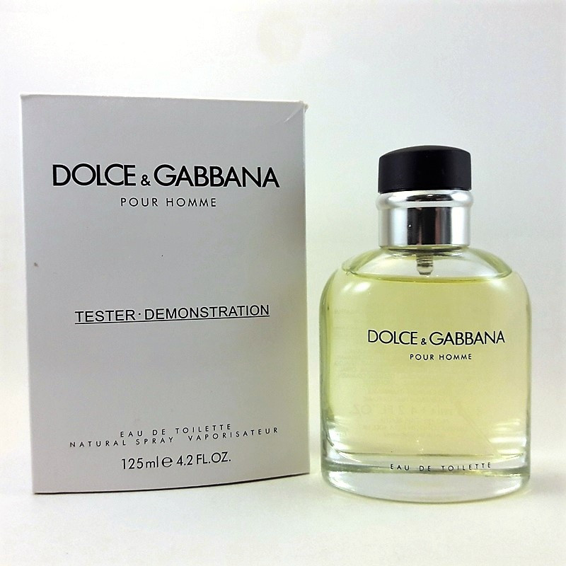 dolce gabbana pour homme tester