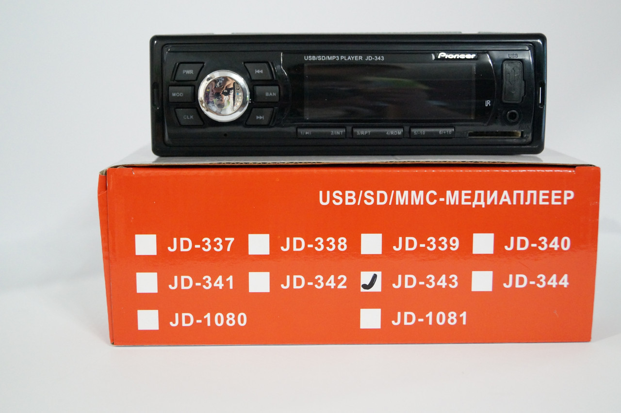 

Автомагнитола Pioneer JD-343 USB SD