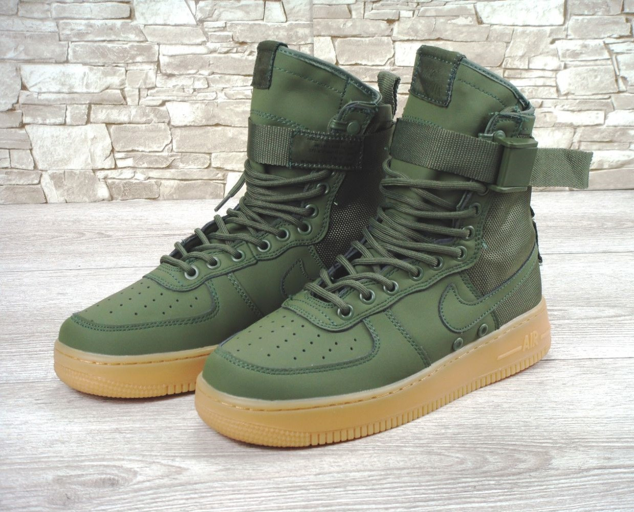 nike air force 1 sf green