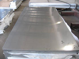 Лист нержавіючий технічний 0.8х1250х2500 AISI 430 BA+PVC дзеркальна поверхня в плівці, фото 3