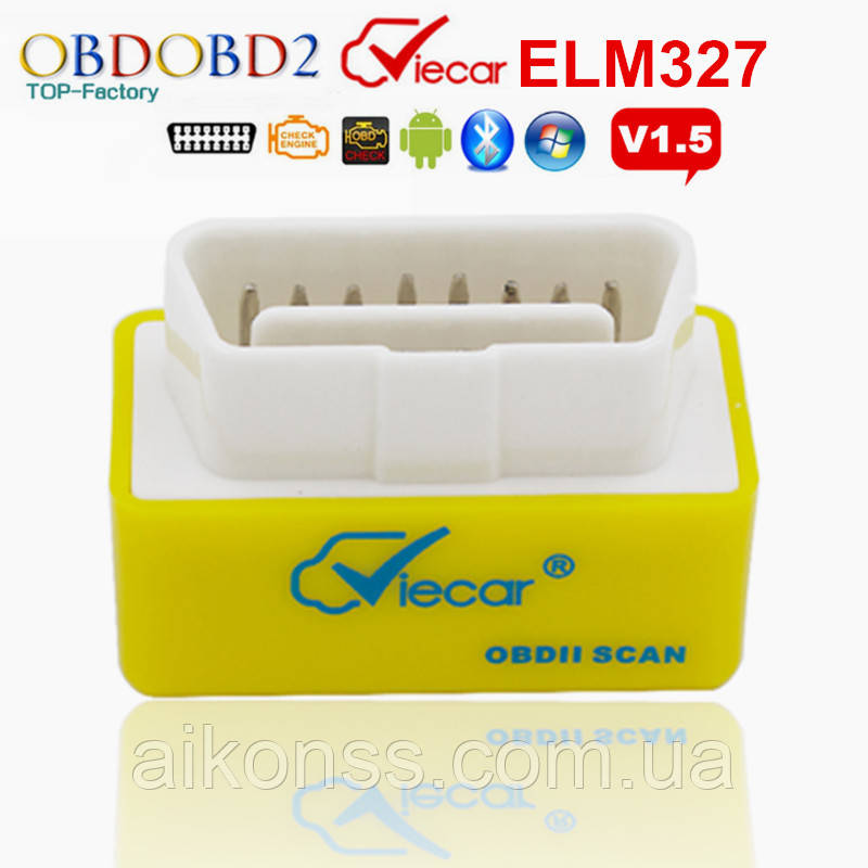 OBD2  V1.5 ELM327 Viecar ELM 327 Bluetooth адаптер