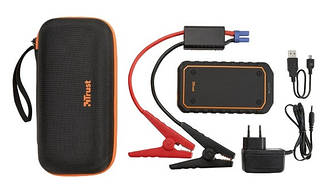 Портативний зарядний пристрій Trust Car jump starter&powerbank 10.000 MAH (зовнішня зарядка для телефону)