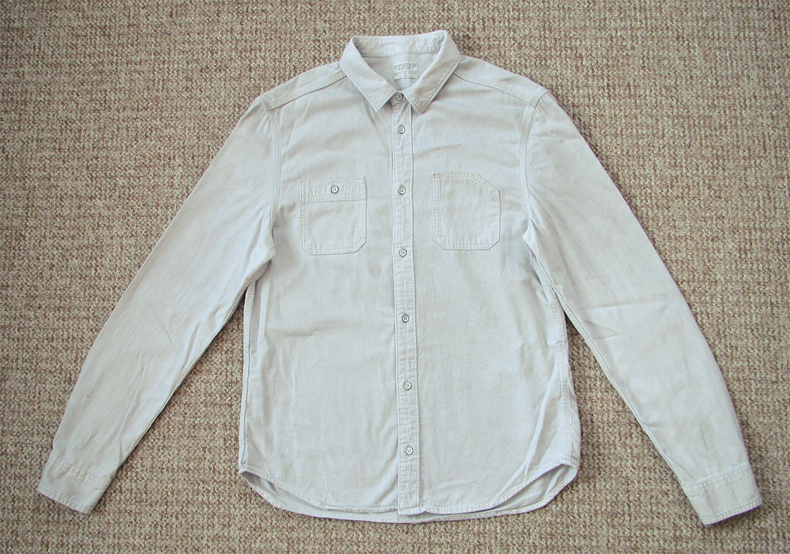 

ALL SAINTS Lex Shirt тканая рубашка ОРИГИНАЛ (M) СОСТ.ИДЕАЛ