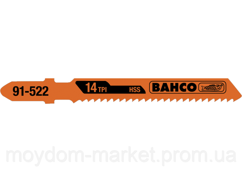 Пилочка д/лобзика 75мм, 5шт/уп. 91-517-5Р /Bahco/