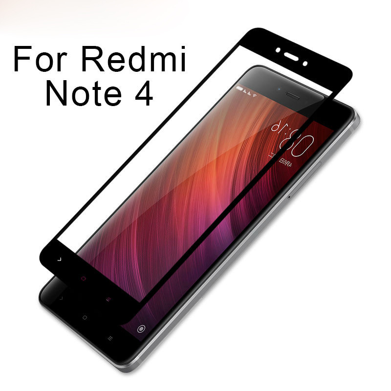 

Защитное стекло для Xiaomi Redmi Note 4 2.5D Full scree, Черное