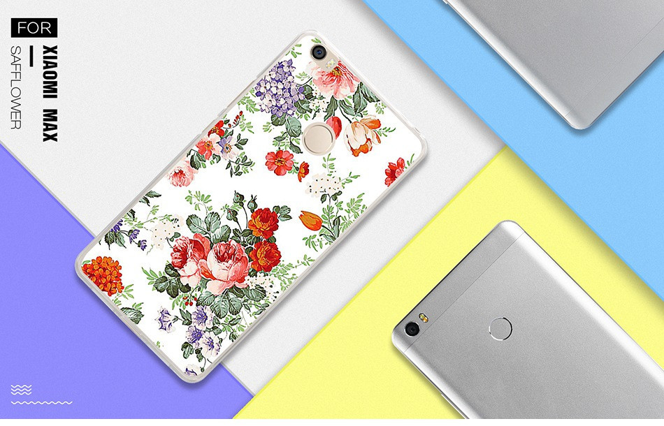 

Эксклюзивный чехол для Xiaomi Mi Max с картинкой нежные цветы, Разные цвета