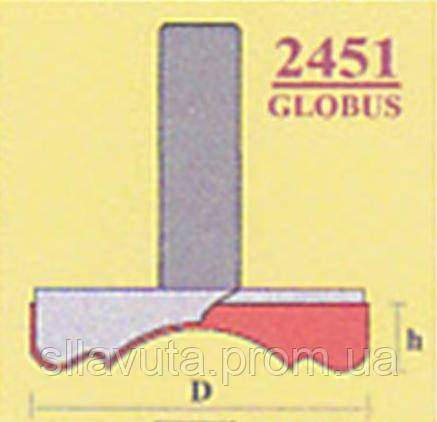 

Фреза 2451 D70 d12 концевая "GLOBUS"