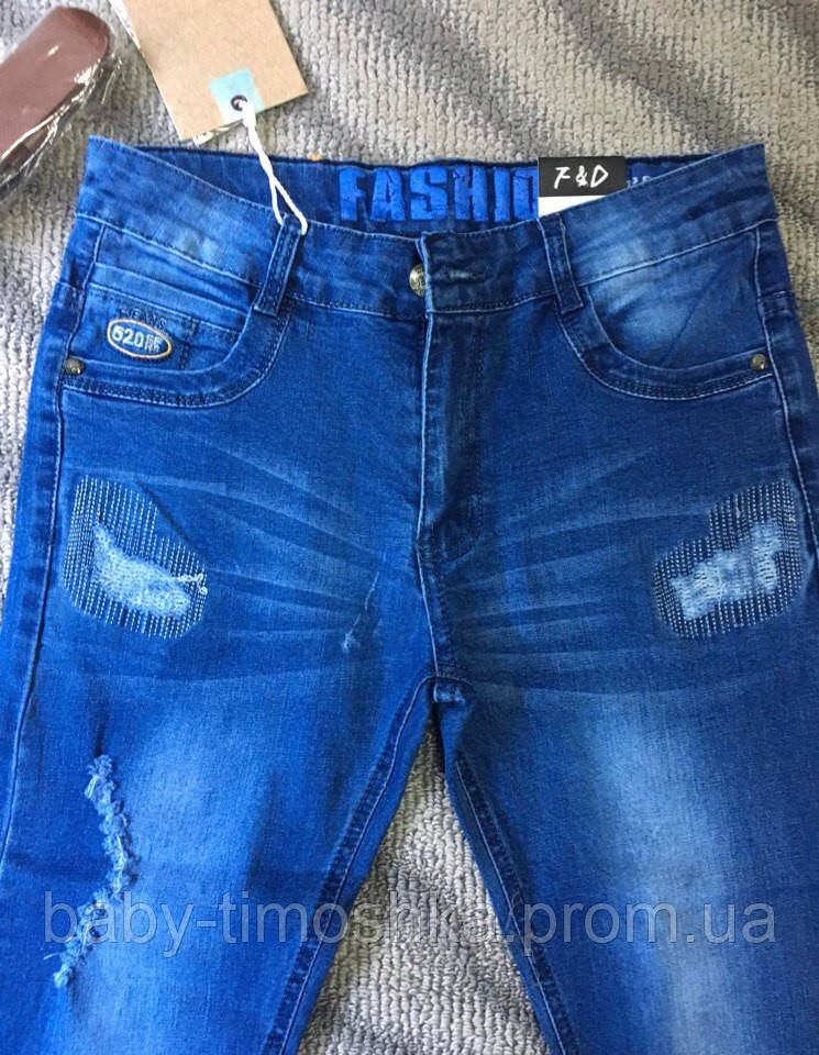 

Джинсы для мальчиков 140-152 см 152см