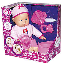 Ляльки пупси і «Little You» (F1806-1) пупс з аксесуарами, 30 см (в рожевому одязі)
