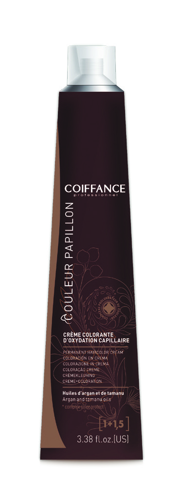 

COIFFANCE Papillon Permanent Hair Color Cream Стойкая крем-краска для волос 100 мл 8.43