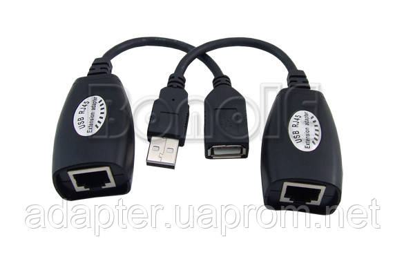 

Активный удлинитель USB, до 50м, с использованием UTP кабеля