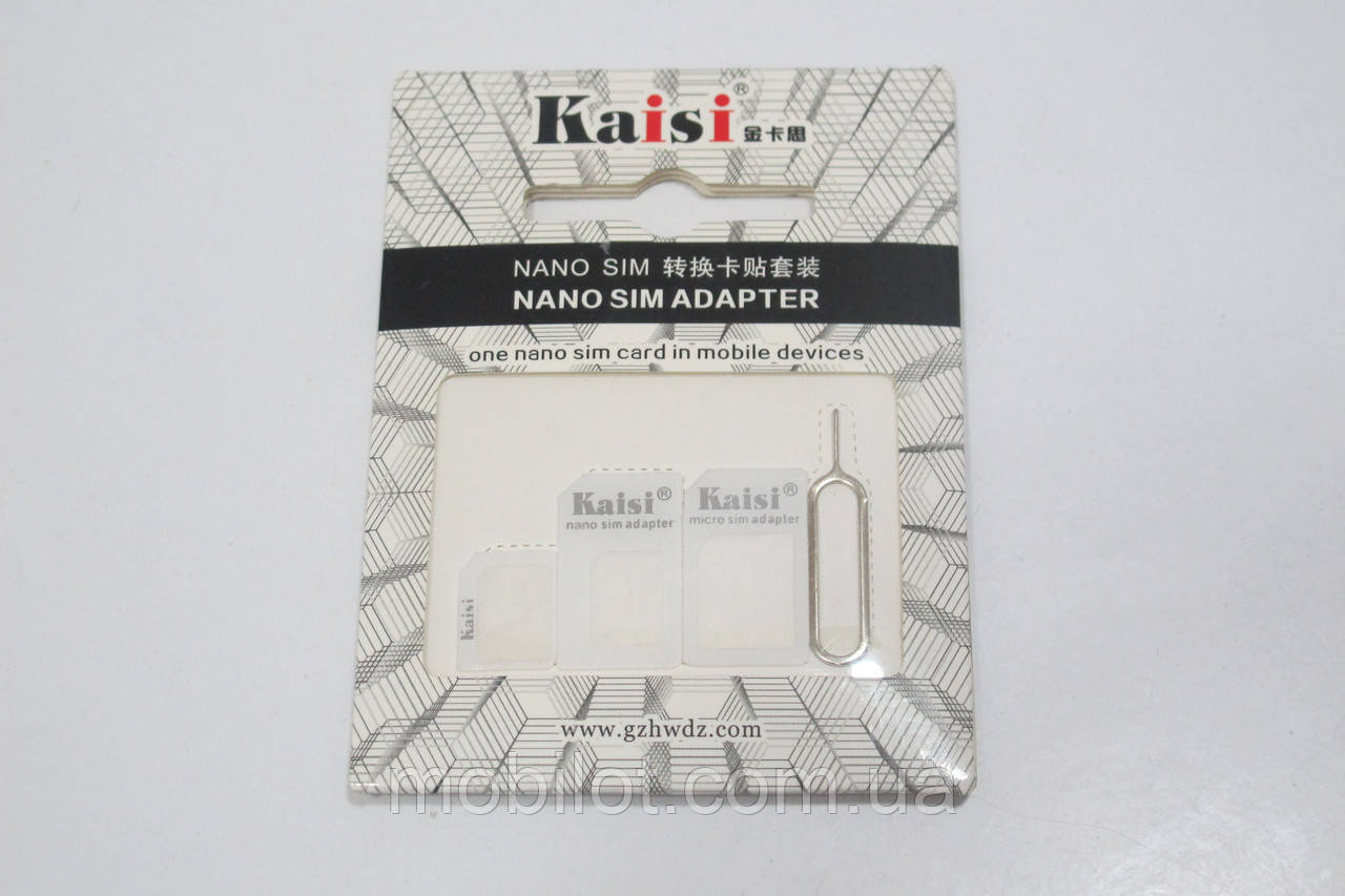 Переходник Kaisi Nano Sim Adapter  (TA-1686)