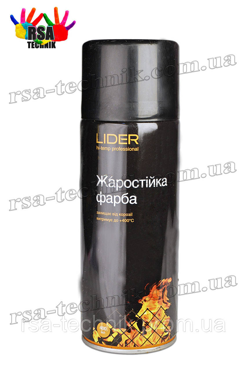  краска LIDER Черная, 400 мл: продажа, цена в Харькове .