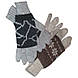 Вязаные дизайнерские перчатки с митенками, c норвежскими орнаментами для нее и для него, фото 2