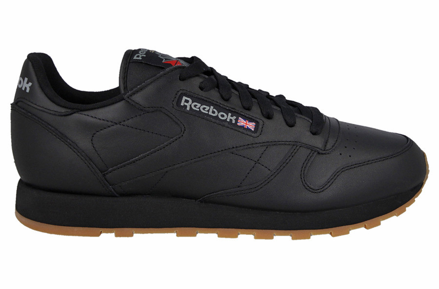 

Мужские кроссовки Reebok classic Leather (49800) 42 (27 см.), Черный