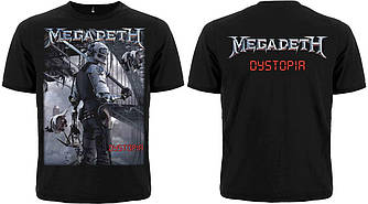 Рок футболка Megadeth "Dystopia"