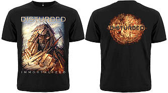 Рок футболка Disturbed "Immortalized"
