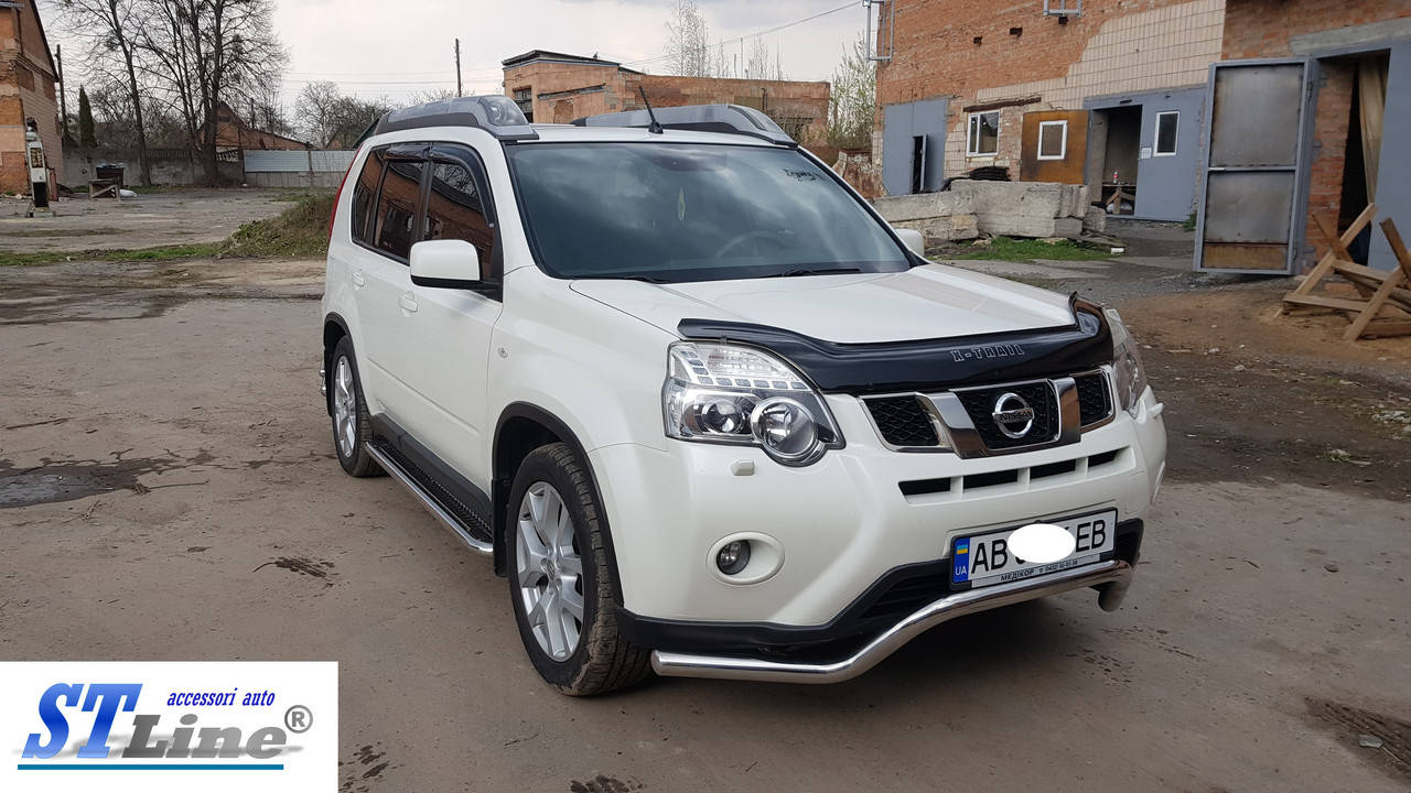 

Кенгурятник Nissan X-Trail T31 (07-14) защита переднего бампера кенгурятники на для Ниссан Икс-Трейл Т31 Nissan X-Trail T31 (07-14) ус d60х1,6мм