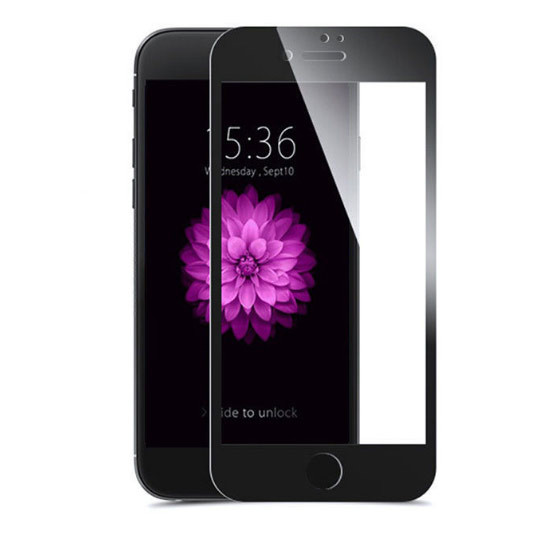 Full Glue защитное стекло для iPhone 7 / iPhone 8 - Black