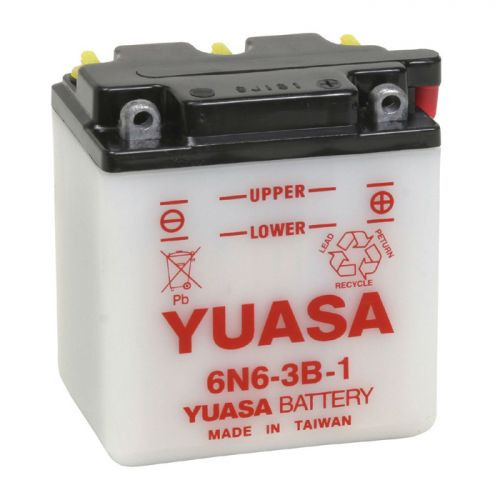 YUASA 6N6-3B-1 Мото Аккумулятор 6 А/ч, 30А, 6 В, (-/+), 99х57х111 Мм — в  Категории "Аккумуляторы для Мототехники" на Bigl.ua (494038320)