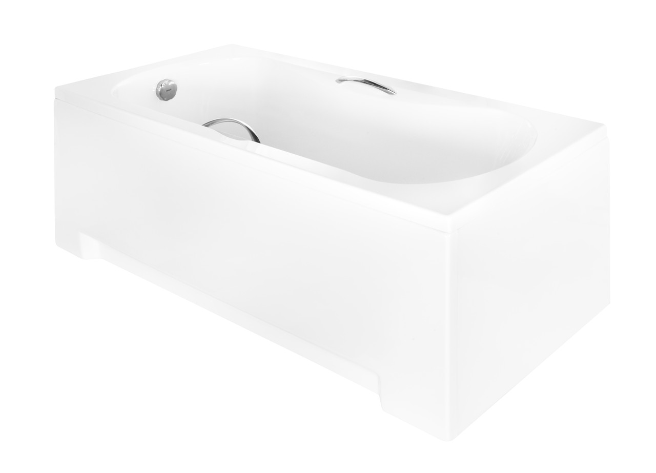 

Акриловая ванна ARIA 150x70 Besco PMD Piramida Ванна + пара ручек + ноги, Белый