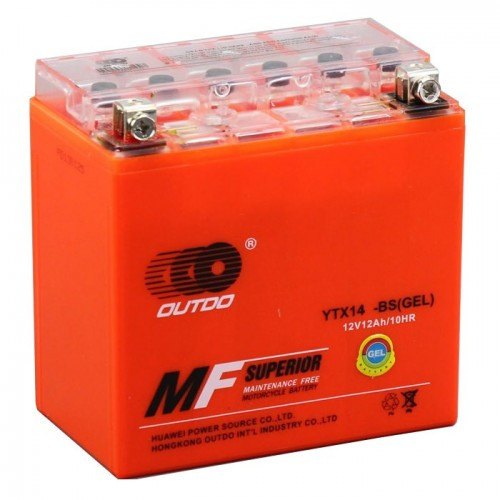 

Outdo YTX14-BS 12V 12Ah. Аккумулятор