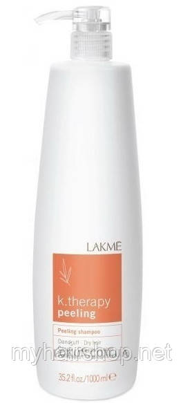 

Шампунь против перхоти для сухих волос LAKME K.Therapy Peeling Shampoo 1000 мл