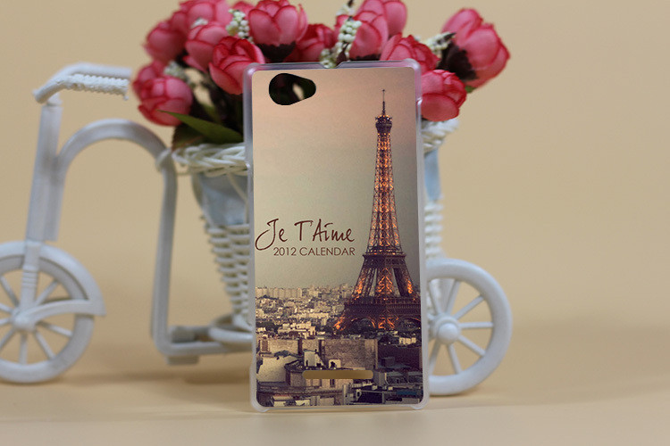 

Чехол для Sony Xperia M c1905 с рисунком paris je t'aime, Разные цвета