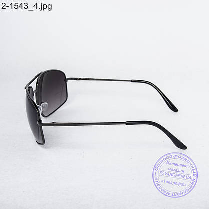 Мужские солнцезащитные очки черные - 2-1543, фото 3