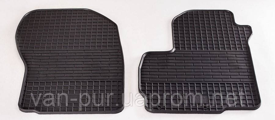 

Коврики в салон для Mitsubishi ASX 10-/Peugeot 4008 12-/Citroen C4 Aircross 12- (передние - 2 шт) 1003042, Черный