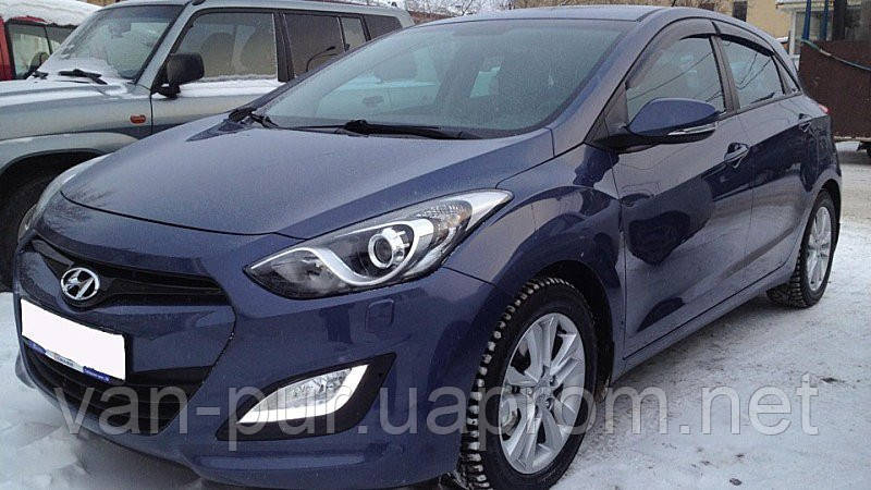 

Дефлекторы окон (ветровики) HYUNDAI I30 5d Hb 2012