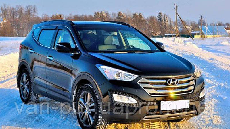 

Дефлекторы окон (ветровики) HYUNDAI Santa Fe (III) 2012