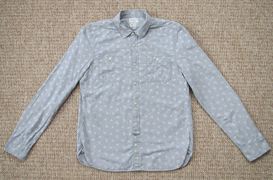 

ALL SAINTS Shimane Shirt тканая рубашка ОРИГИНАЛ (M)