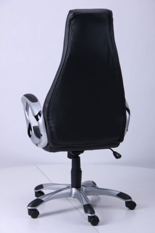 Кресло Форс (СX 0678 Y10-01) Черный, вставка Серый (фото 7)