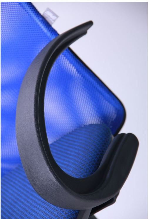 Кресло Oxi, АМФ-5 сиденье Квадро-20, спинка Сетка синяя (фото 6)