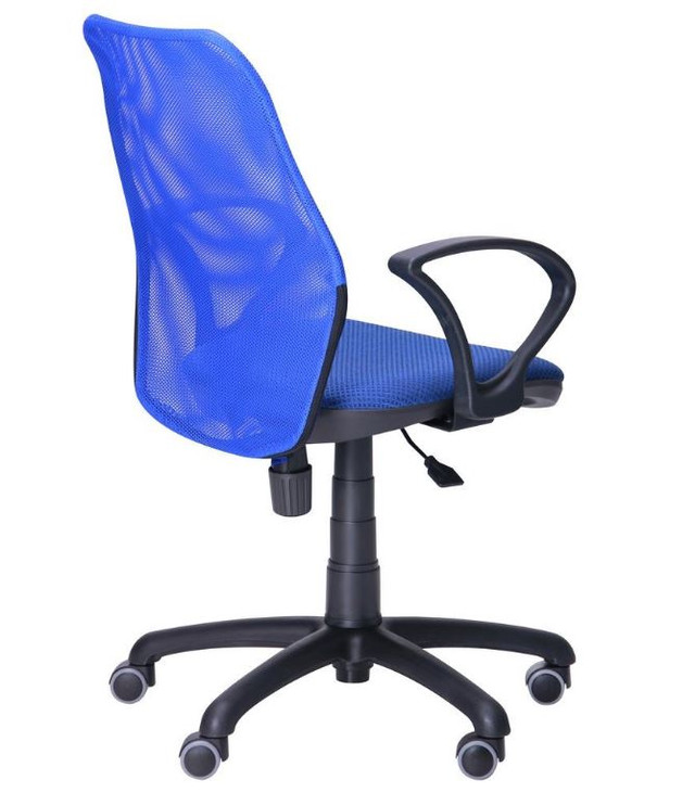 Кресло Oxi/АМФ-4 сиденье Квадро-20/спинка Сетка синяя (фото 4)