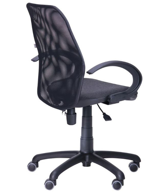 Кресло Oxi/АМФ-5 сиденье Квадро-02/спинка Сетка черная (фото 4)