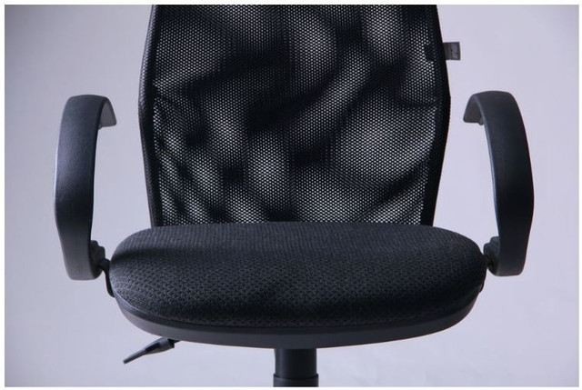 Кресло Oxi/АМФ-5 сиденье Квадро-02/спинка Сетка черная (фото 6)