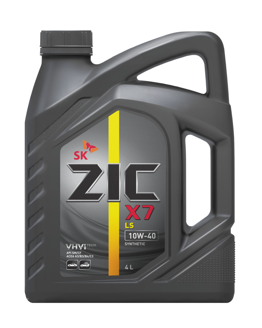 Синтетическое моторное масло ZIC X7 (ЗИК) 10w-40 4 л: продажа, цена в .