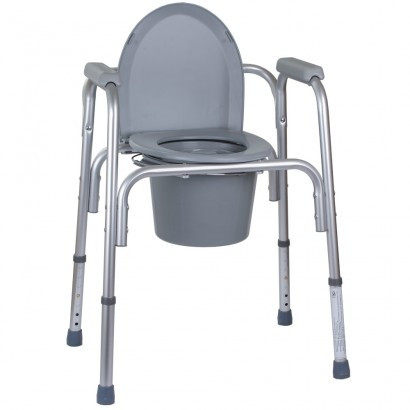 Алюмінієвий стілець-туалет 3 в 1 OSD (Італія)