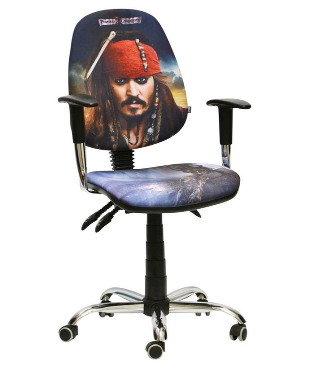 Кресло Бридж Хром Дизайн Дисней Пираты карибского моря Джек Воробей