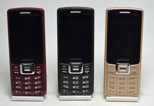 Мобильный телефон Самсунг С5212 на 2 сим-карты Большой экран 2,8"