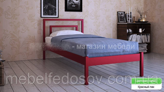 металеві ліжко бріо 1 метакам 