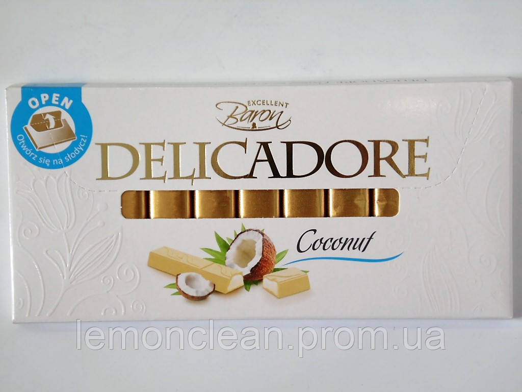 Шоколад Baron Delicadore Coconut 200 гНет в наличии