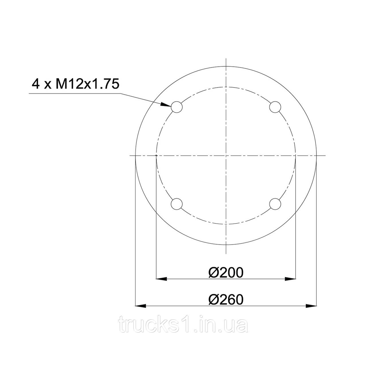 

Пневмоподушка Granning Weweler RML75139C2 (BLACKTECH)