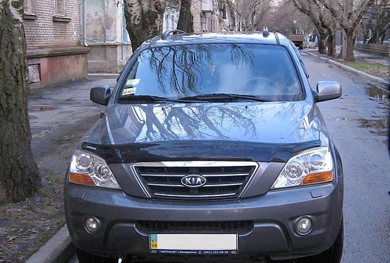 

Дефлектор капота (мухобойка) KIA Sorento 2003-2008