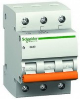 

Автоматичний вимикач Schneider Electric ВА63 3P 10А С