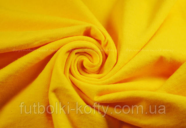 Солнечно-жёлтая женская классическая футболка