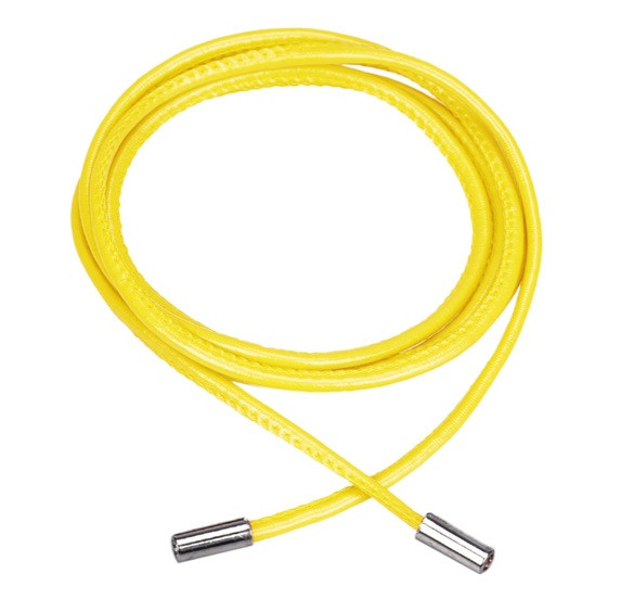 Пояс шнур жовтий/ жовтий колір/ матеріал PU